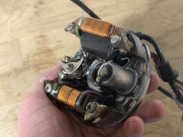 Zündspule mit Zusatzspulen zu Puch und Sachs