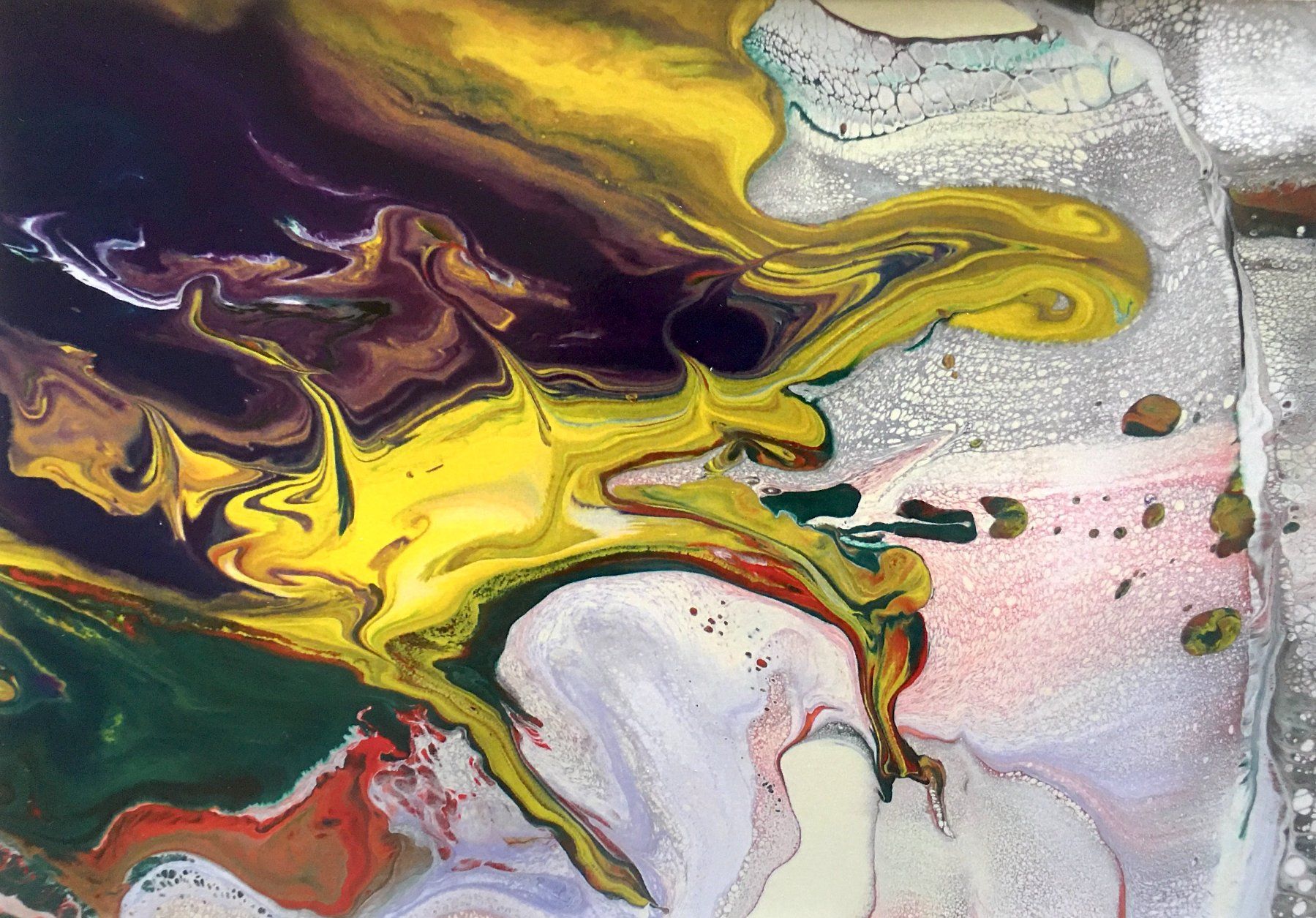 Grafica & Litografie: Gerhard Richter "3 abstrakte hochpigmentierte Farbdrucke" – Usato da Nennigkofen venduto da juhit 2