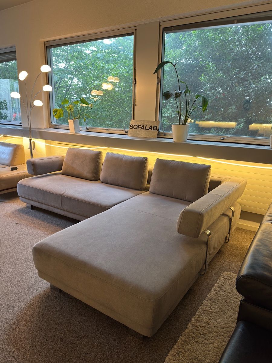 Divani: Graues Ecksofa von Ewald Schillig – Usato da Fehraltorf venduto da Sofalab.swiss 6