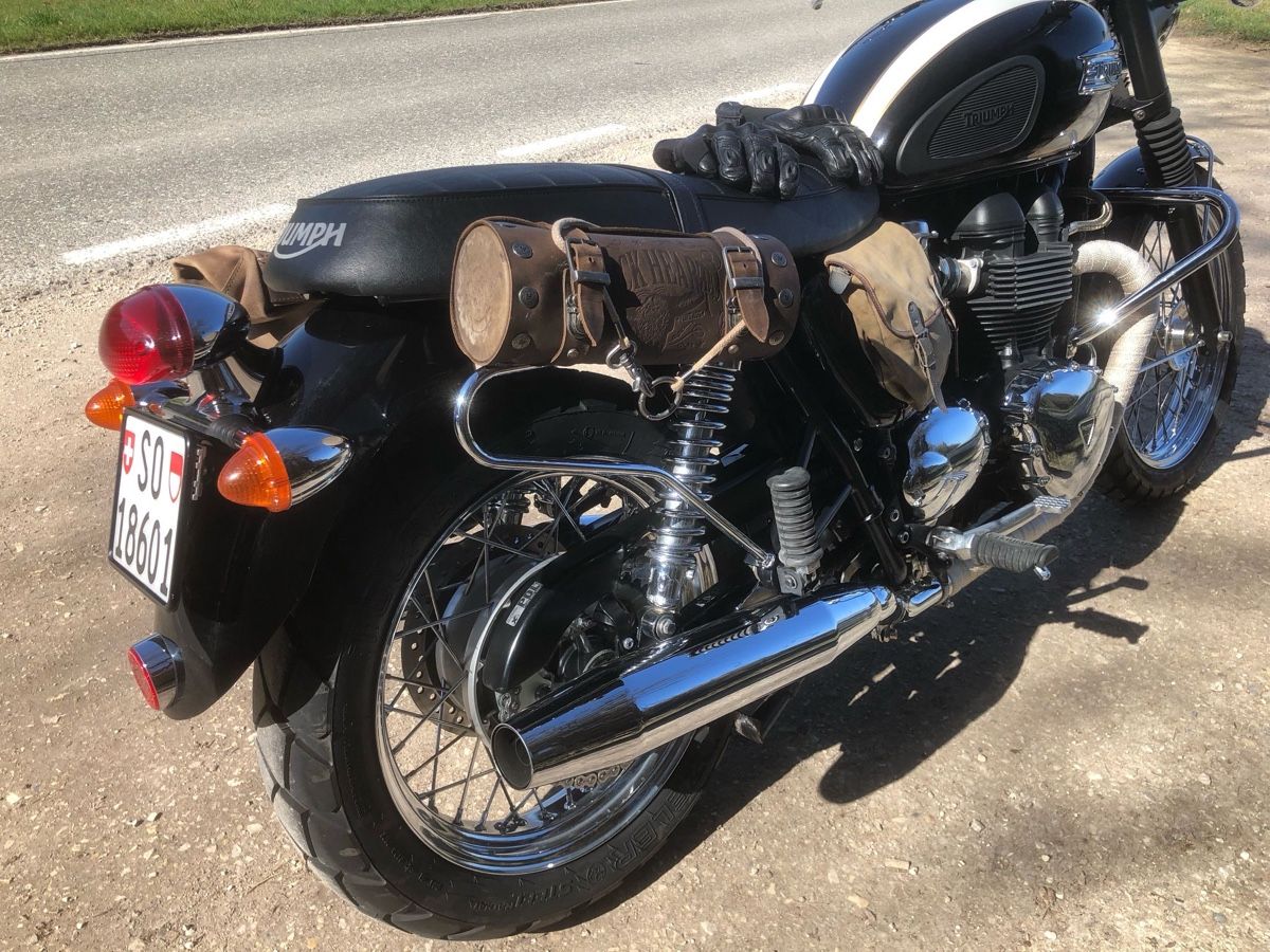 Triumph Strada: Triumph Bonneville T100 EFI / 2014 – Usato da Gunzgen venduto da topi57 1