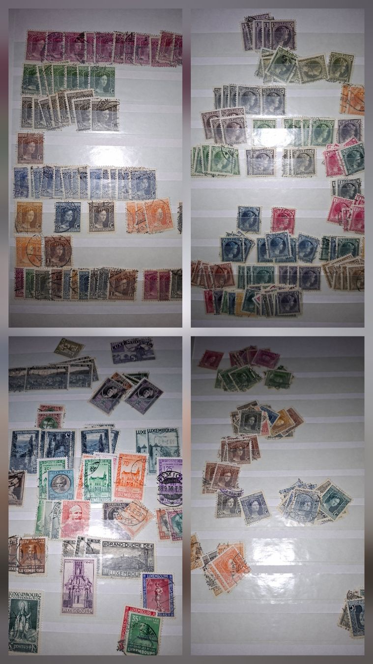 Tous les timbres: Grosse Sammlung Luxemburg – D'occasion à Balgach par SIMEON27 4