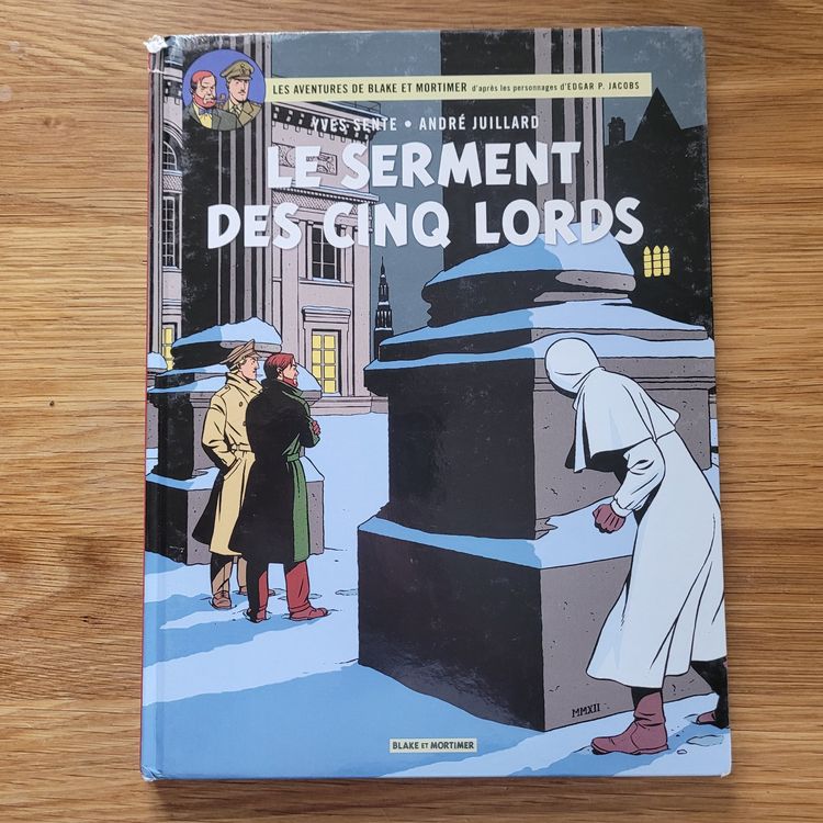 Blake & Mortimer tome 21 « Le serment des cinq lords » + ex-libris - Brüsel