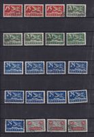 LOT POSTE AERIENNE OBLITRERES COTE PLUS 2200.- CATALOGUE SBK