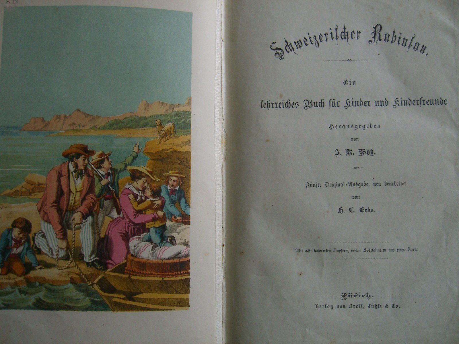 Livres: Schweizerischer Robinson – D'occasion à Bischofszell par Joachim-115