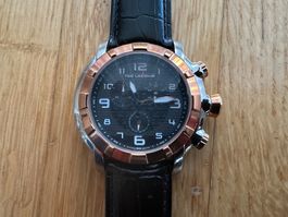 Neue ungetragene Ted Lapidus Chronograph Uhr Ref. 5121809SM