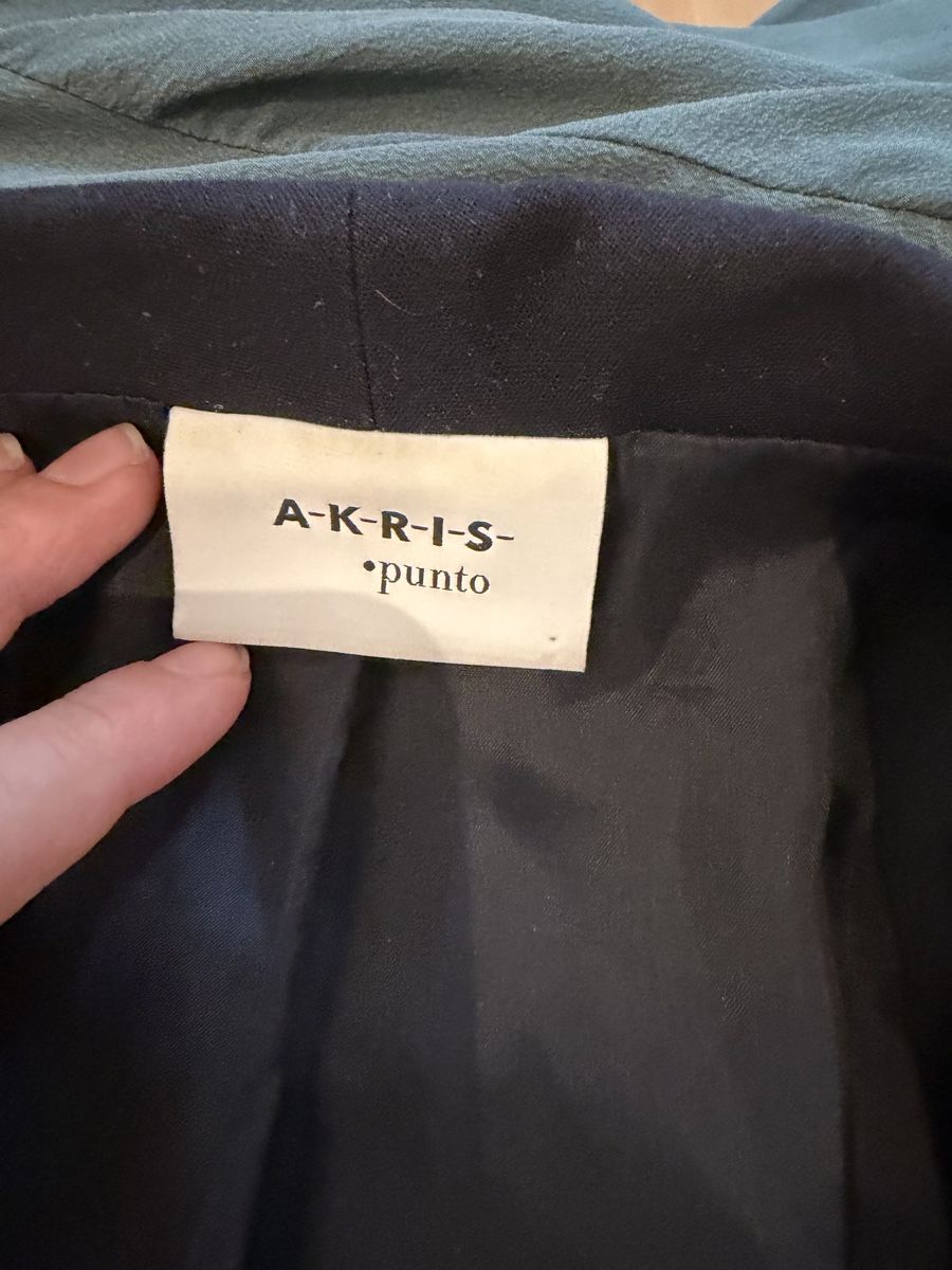 Akris Giacche: Dunkelblauer Akris Punto Blazer – Nuovo (secondo la descrizione) da Zürich venduto da sher_locked 4