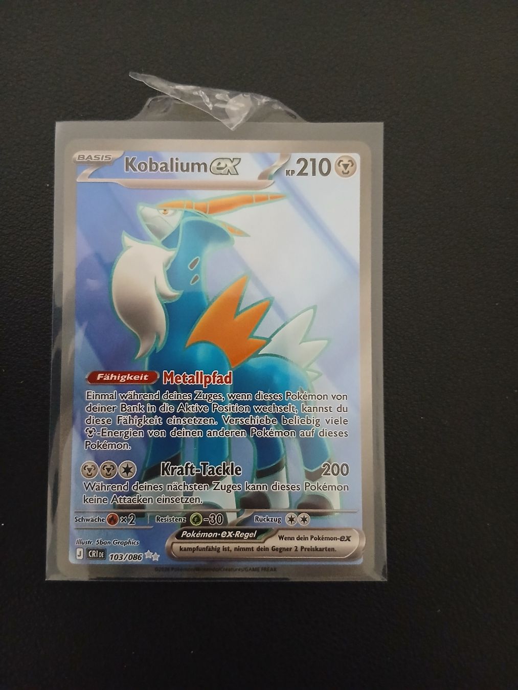 Pokémon Carte collezionabili: Chaos Rising Kobalium ex Pokémon Deutsch – Nuovo (secondo la descrizione) da Regensdorf venduto da Baba_Basar 2