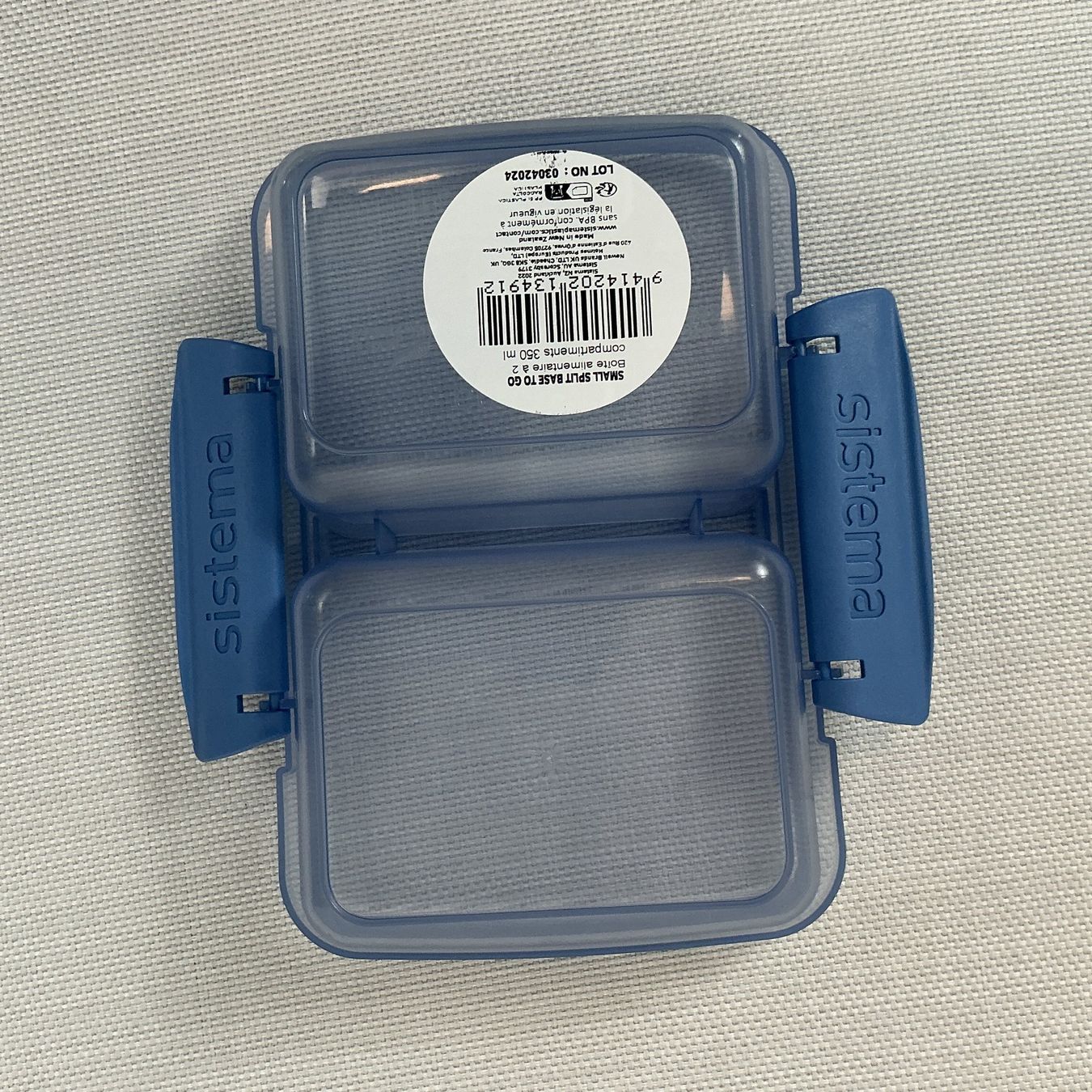 Contenitori & Simili: SISTEMA Small Split Base To Go Lunchbox – Nuovo (secondo la descrizione) da Richterswil venduto da Restwert_Richterswil 6