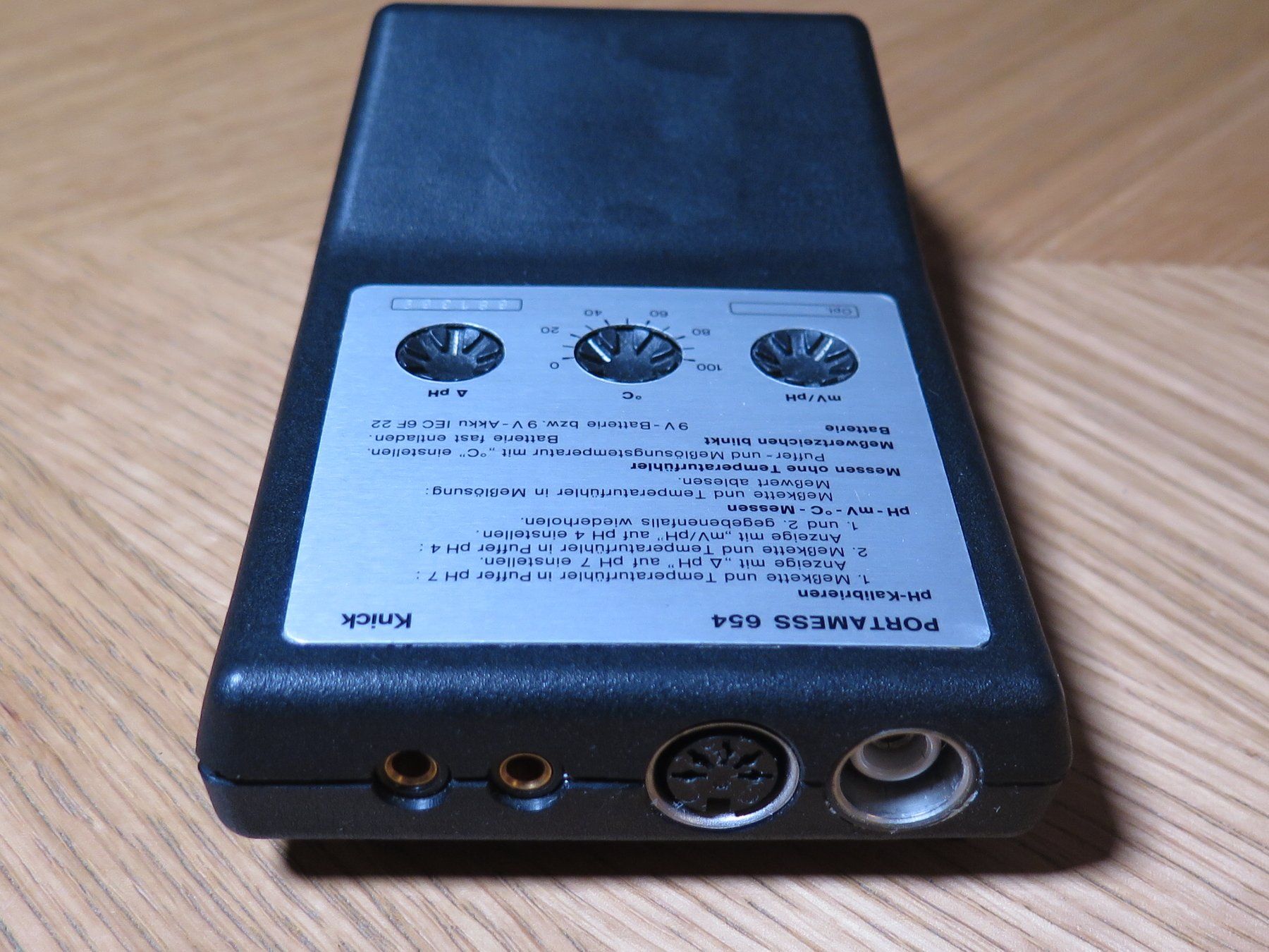 Misurare: Batterie-ph-Meter "Portamess 654" – Usato da Basel venduto da Deko1 4