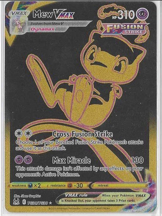 Pokémon Cartes à collectionner: Pokémon - Mew Vmax TG30 EN – Neuf (Voir description) à Steffisburg par Pat_Stoll
