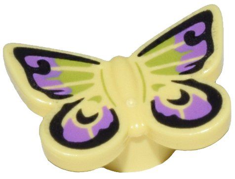 Lego Baukästen: LEGO 80674pb01 Butterfly with Stud Holder with Black – Neu (gemäss Beschreibung) aus Basadingen von NekoBricks