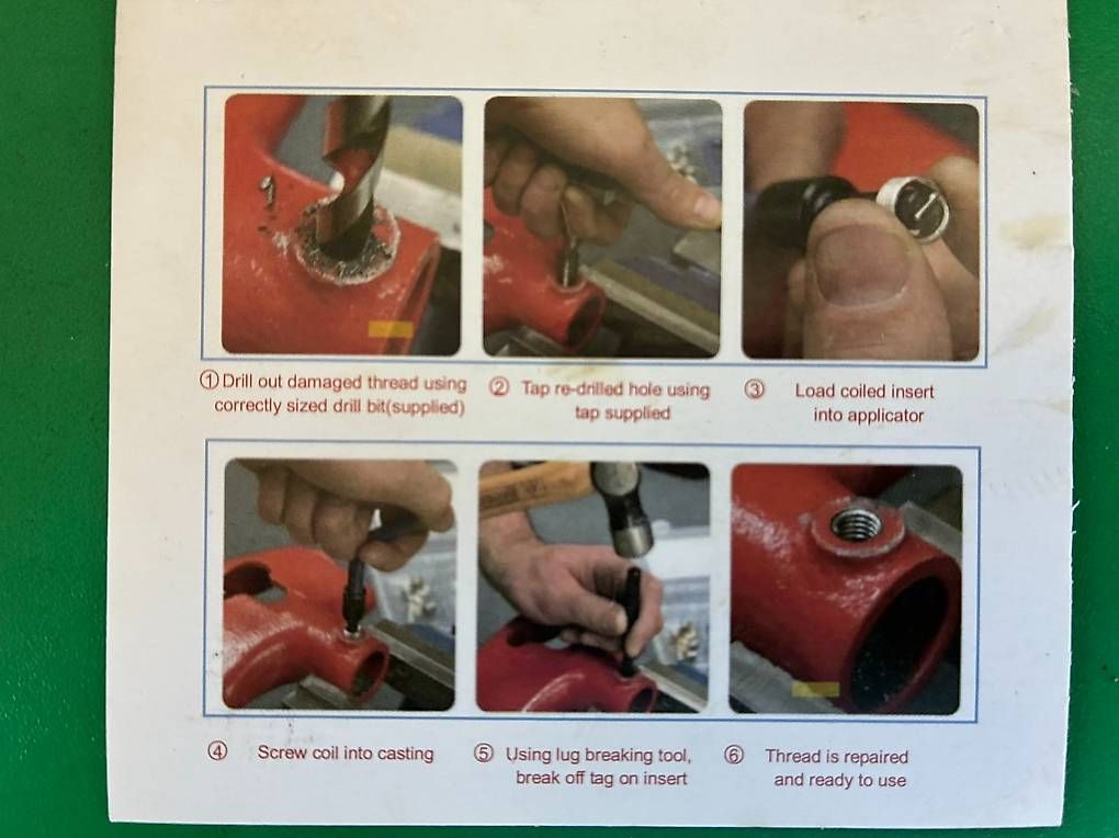 Tutti gli attrezzi: Cepco Insert Coil (ähnlich Heli-Coil) – Usato da Luzern venduto da Nautico 3