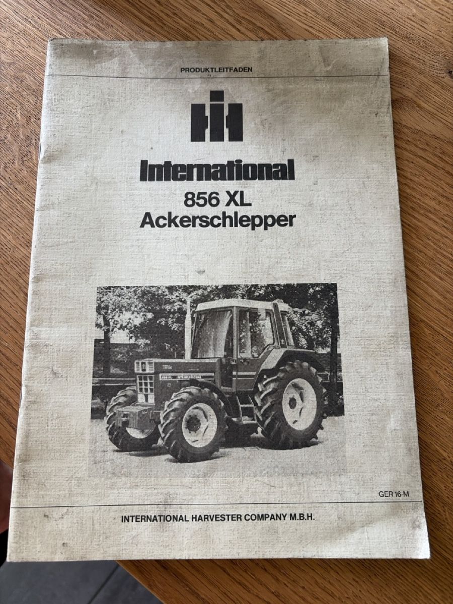 Libri: Betriebsanleitung IH 856 XL – Usato da Ruswil venduto da xaja02