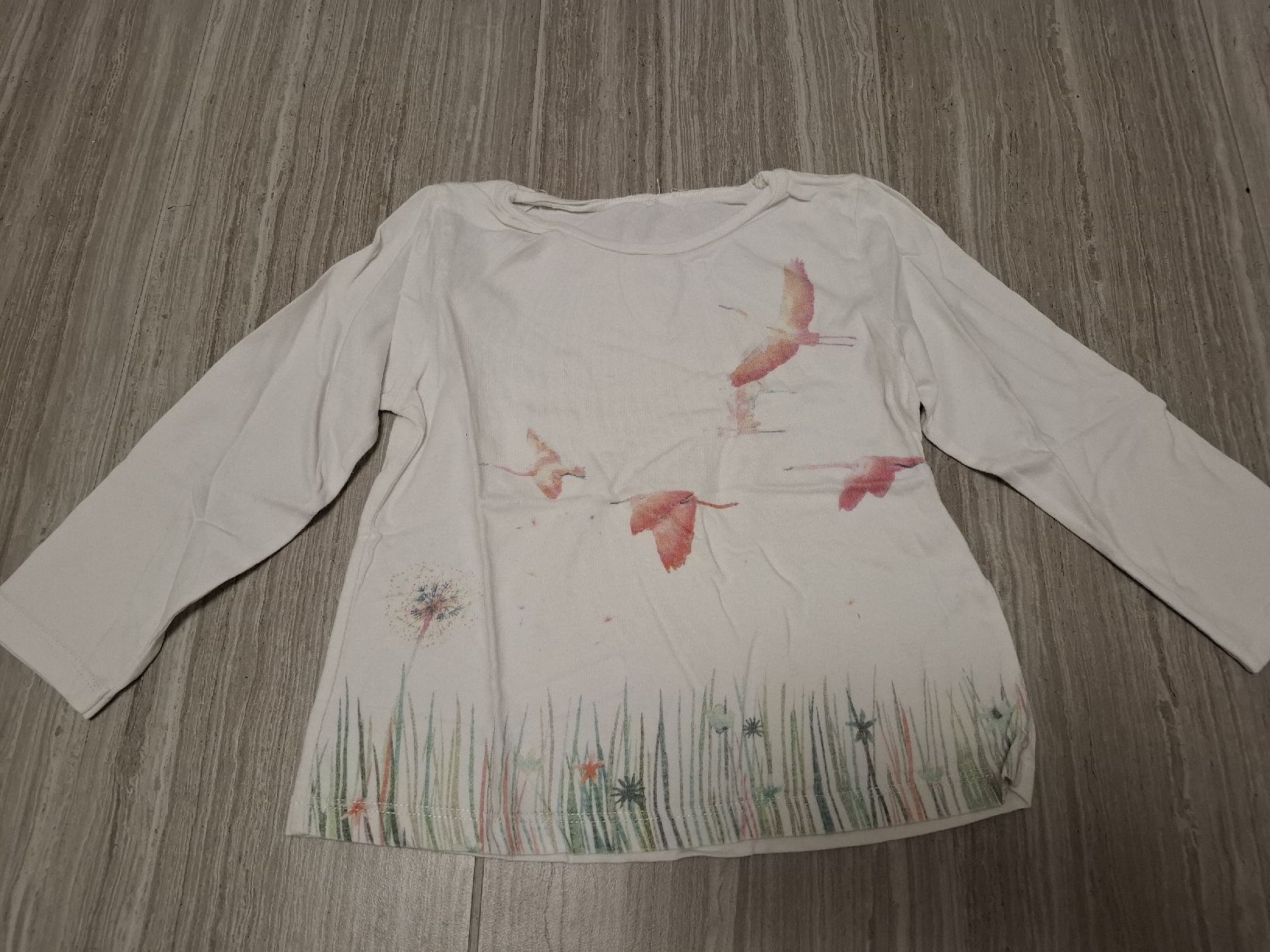 Camicette, T-shirt & Top: t-shirt blanc longue manche 4 ans  – Usato da Ecublens FR venduto da ame_y8tq