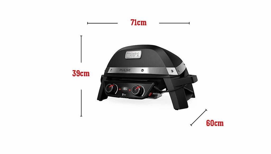 Griglie: Elektrogrill Weber Pulse 2000 inkl Tisch – Usato da Romanshorn venduto da Swarolin1988 2