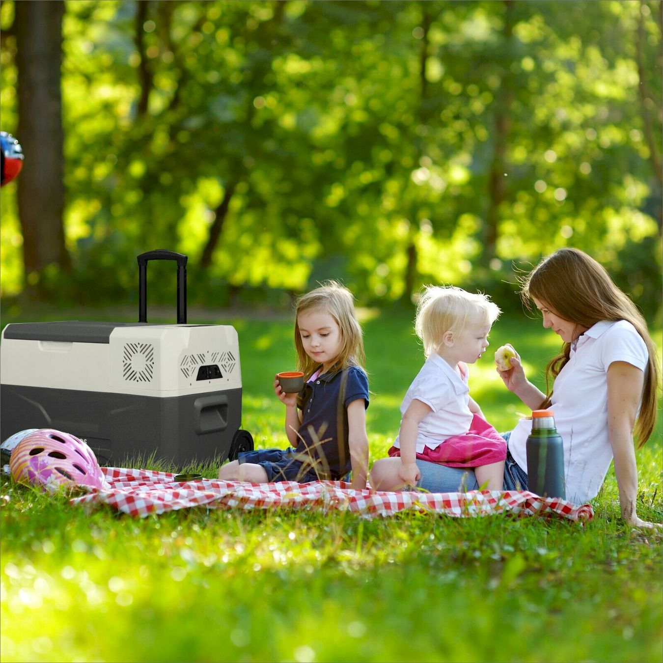 Réfrigérateurs et refroidissement: AREBOS Kompressor Kühlbox mit Rollen 27L – Neuf avec emballage d'origine à Bottighofen par zaap 3