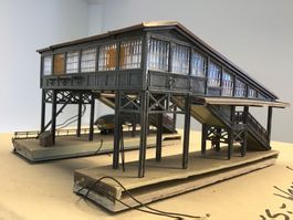 Bahnüberführung SPUR N GEBAUT UND GESUPERT