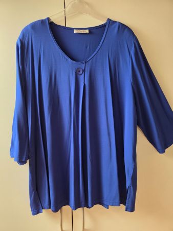 Letzte Gelegenheit /Mona Lisa Viskose Slinky Bluse Gr. 52 54