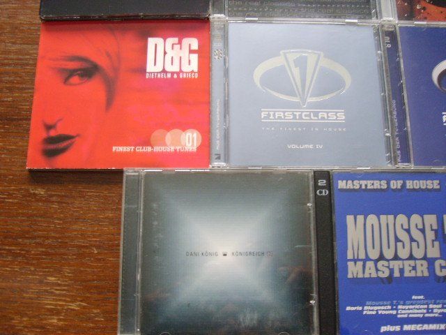 CDs: °°° 43 x HOUSE und TECHNO CD °°° – Gebraucht aus Langenthal von CoinWorld 3