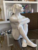Gillie and Marc Skulptur Hund-Mensch