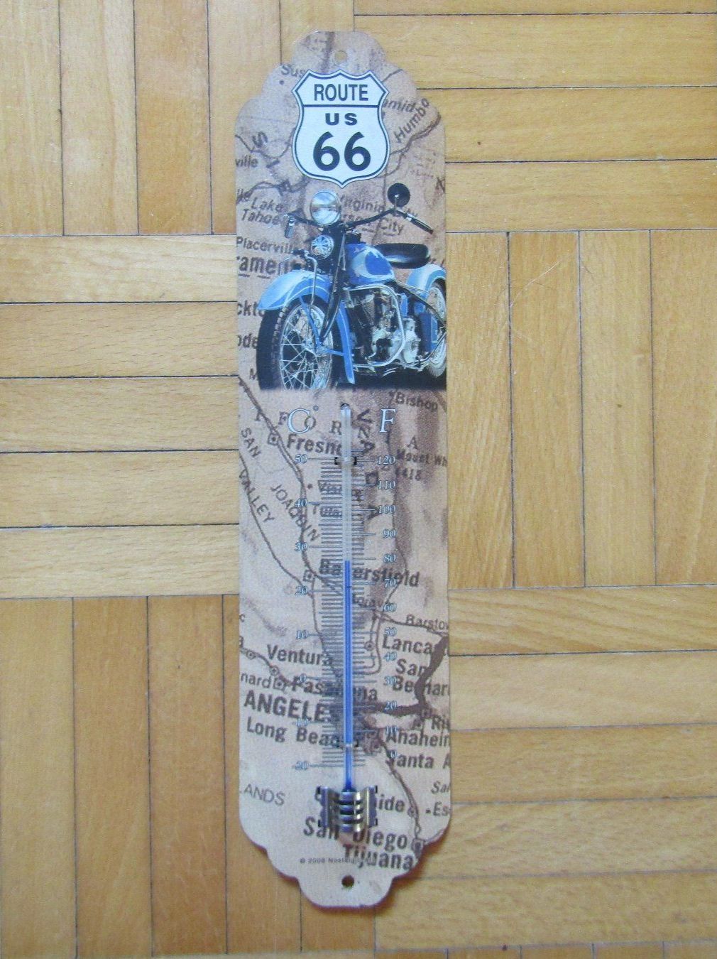 Altro per la casa: Thermometer Route 66  28 X 7 cm  Weihnachtsgeschenk – Nuovo (secondo la descrizione) da Wädenswil venduto da tome70