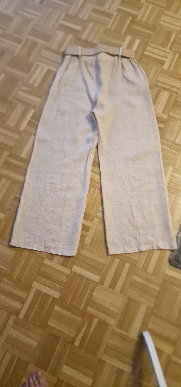 Pantaloni: 100% Leinen Hosen Gr 38 – Usato da St. Gallen venduto da mania03 4