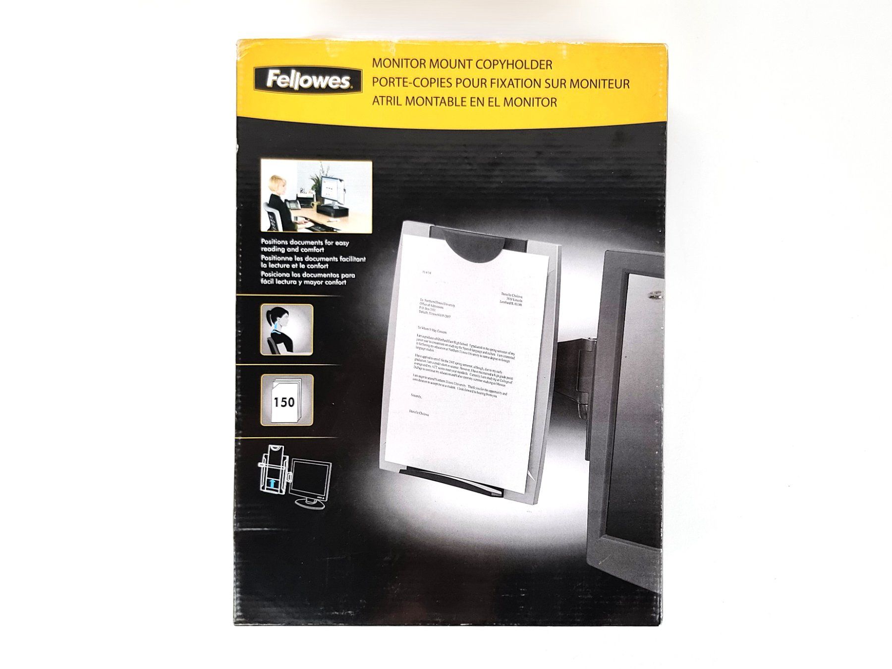 Fellowes Staffa per monitor: Monitor-Konzepthalter – Usato da Urtenen-Schönbühl venduto da Restwert_Schoenbuehl 7