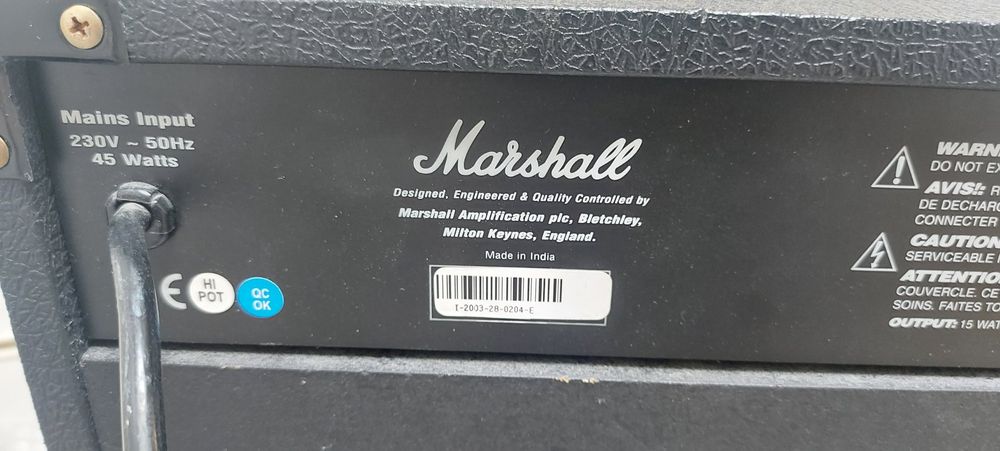 Marshall MG 15 DFX e-gitarre amp. | Kaufen auf Ricardo