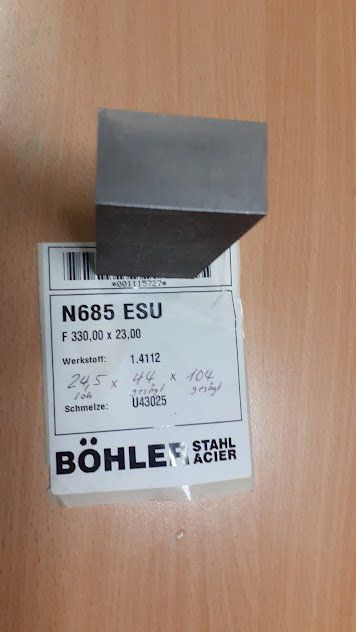 Servierplatten: STAHLPLATTE BÖHLER 1.4112 – Neu (gemäss Beschreibung) aus Toffen von th16 2