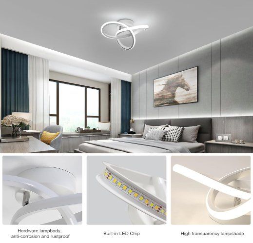 Lampadari & plafoniere: Moderne Deckenlampe Acryl Weiß – Nuovo e nell'imballaggio originale da Châtelaine venduto da topshop.switzerland 4