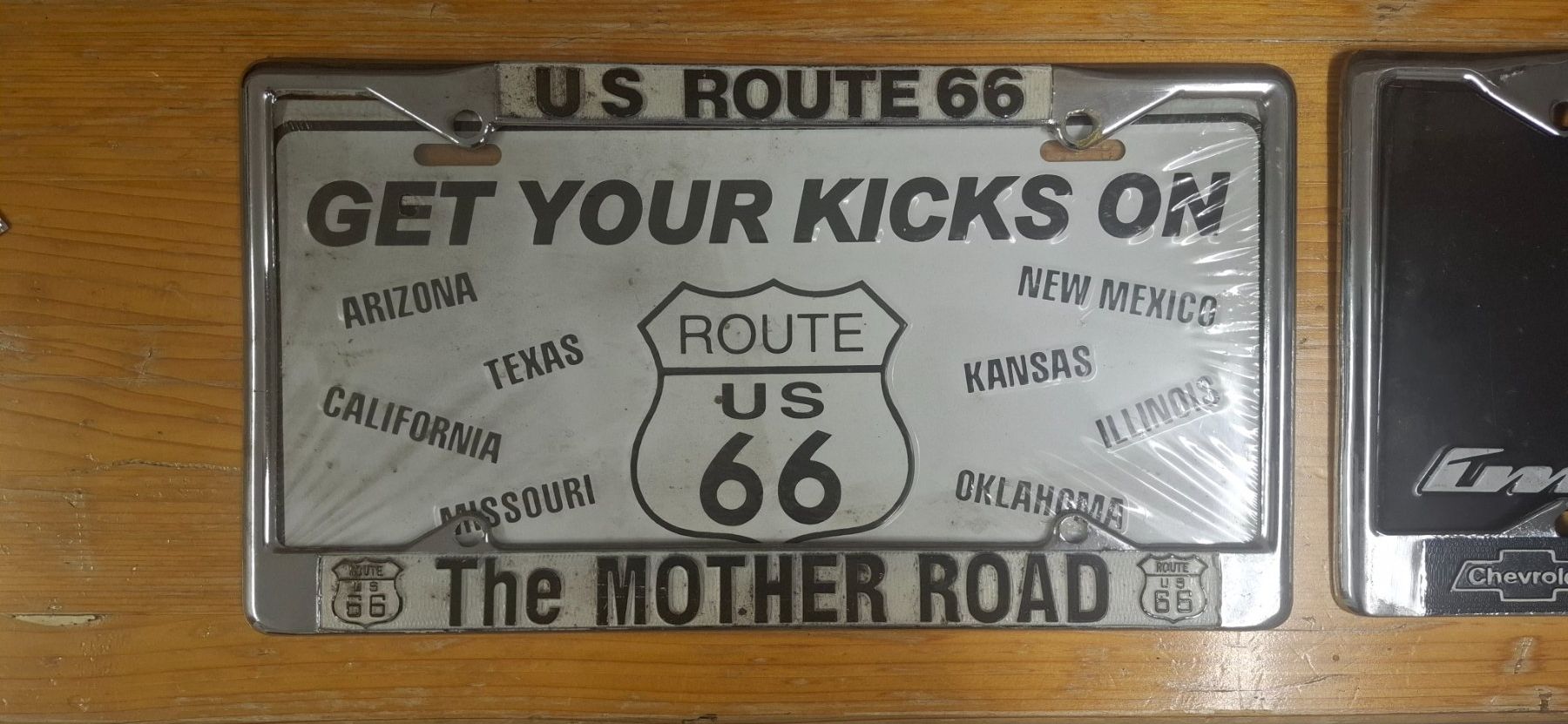 Insegne: cadre PLAQUE US, route 66 + plaque – Usato da Chancy venduto da dave58v