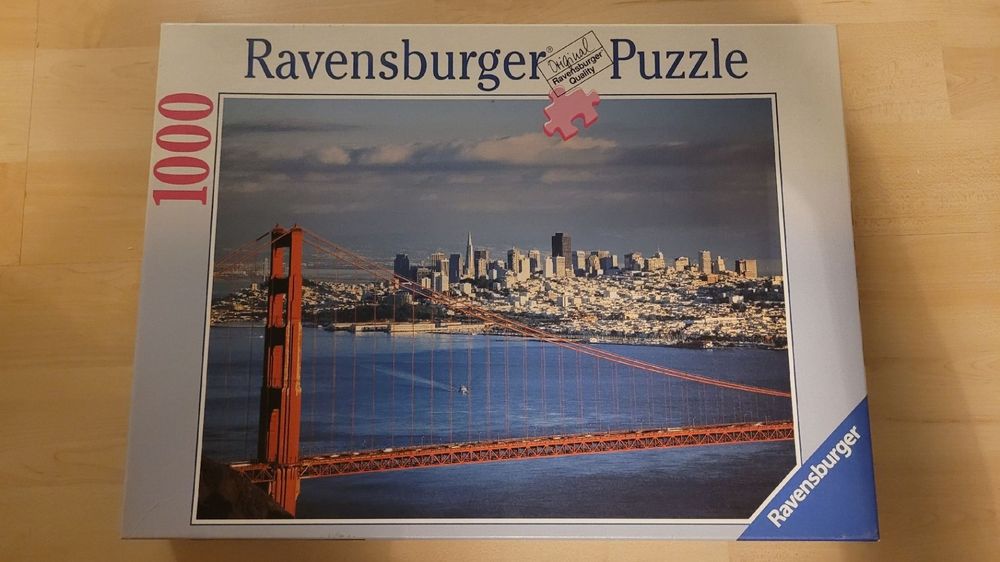 Ravensburger Puzzle 1000 Teile - San Francisco (Gebraucht) in ...