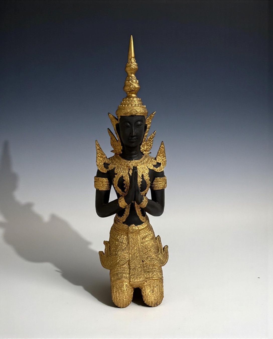 Sculture & Statue: Thailändischer Tempelwächter Thepphanom Bronze 47 cm – Usato da Hilpoltstein venduto da TOMTAO88
