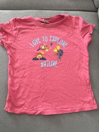 T-Shirt Grösse 122/128 pink guter Zustand