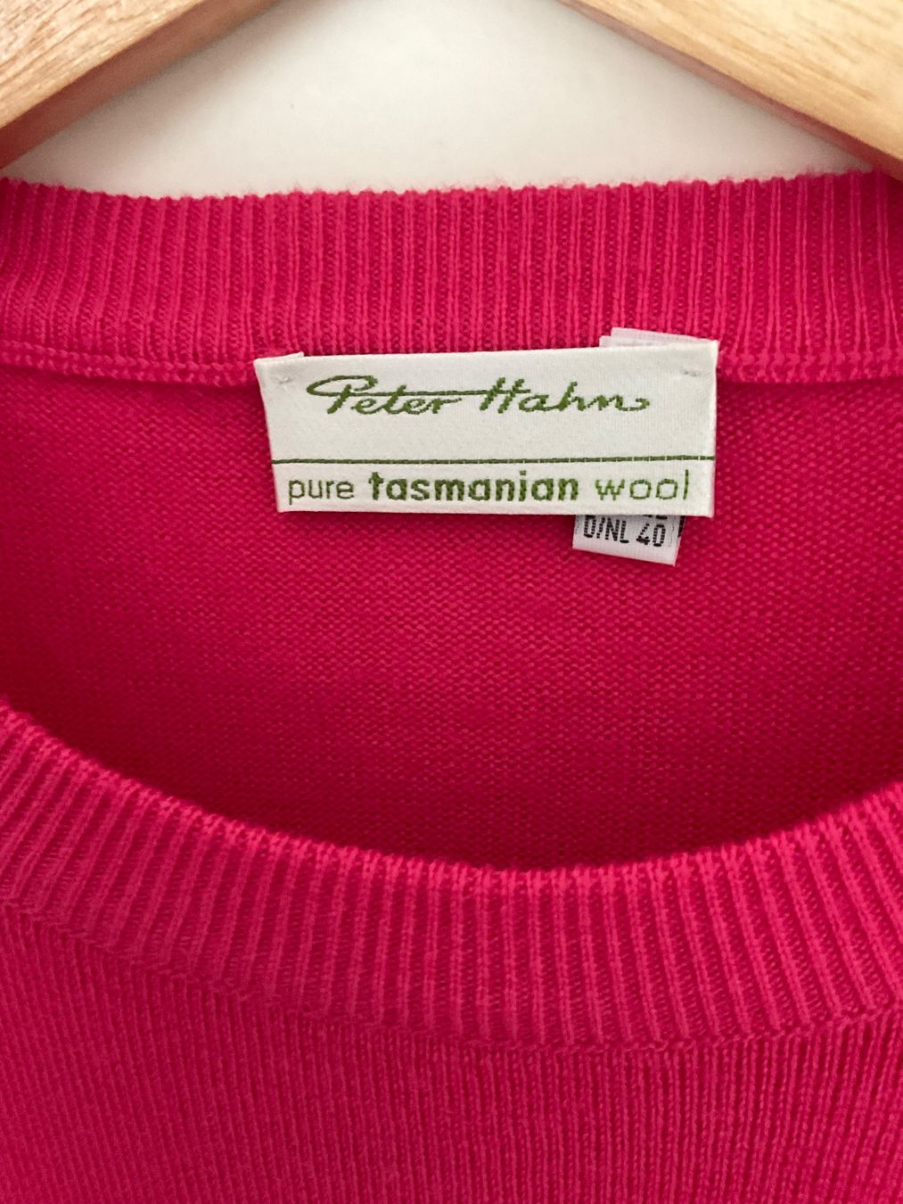 Peter Hahn Maglioni & Felpe: Peter Hahn Wolle Pullover Gr 40 Himbeere – Usato da Urdorf venduto da alda02 2