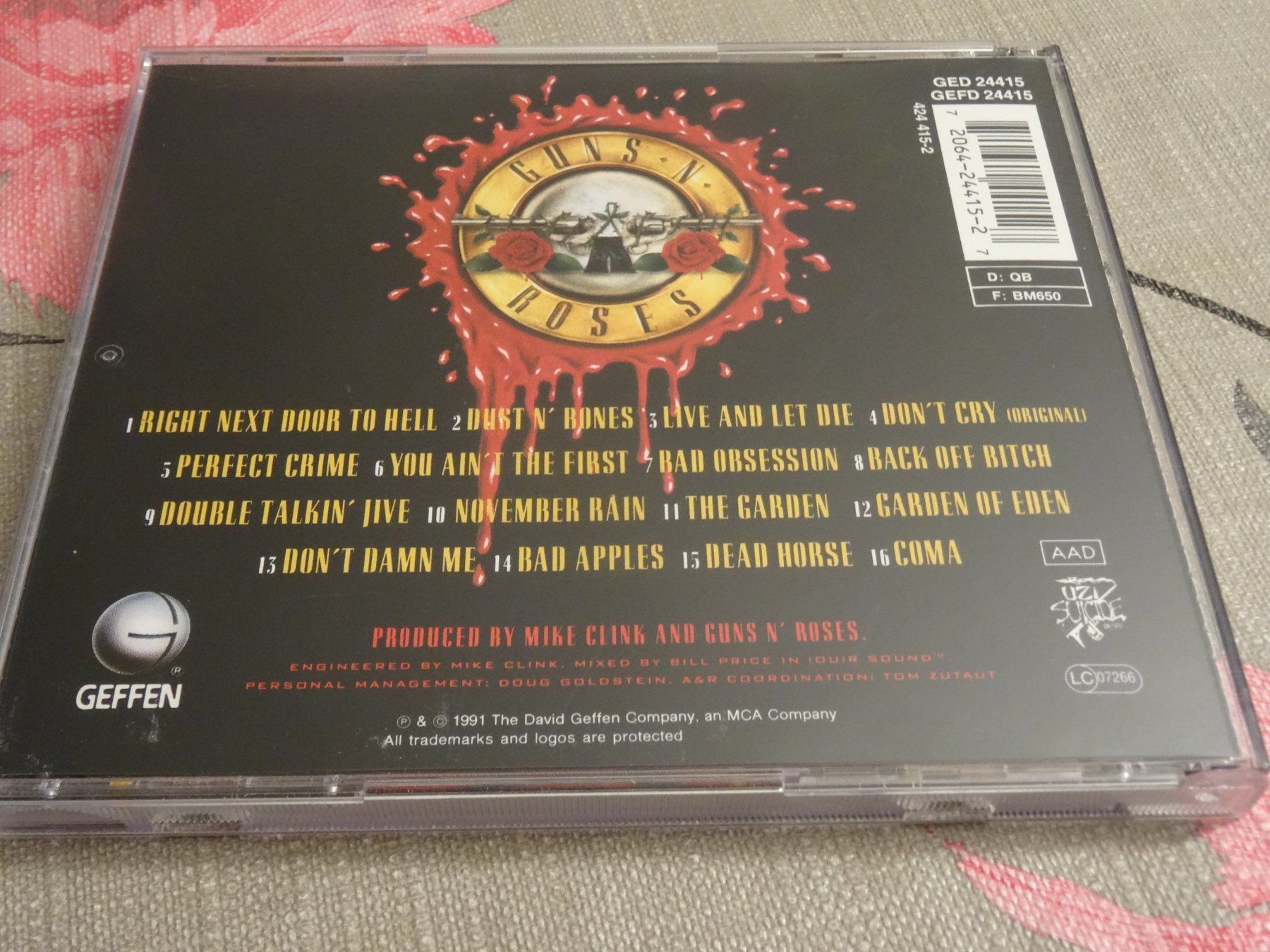 CD: Guns N' Roses - Use Your Illusion I CD – Usato da Olten venduto da Disc-Ausverkauf 1