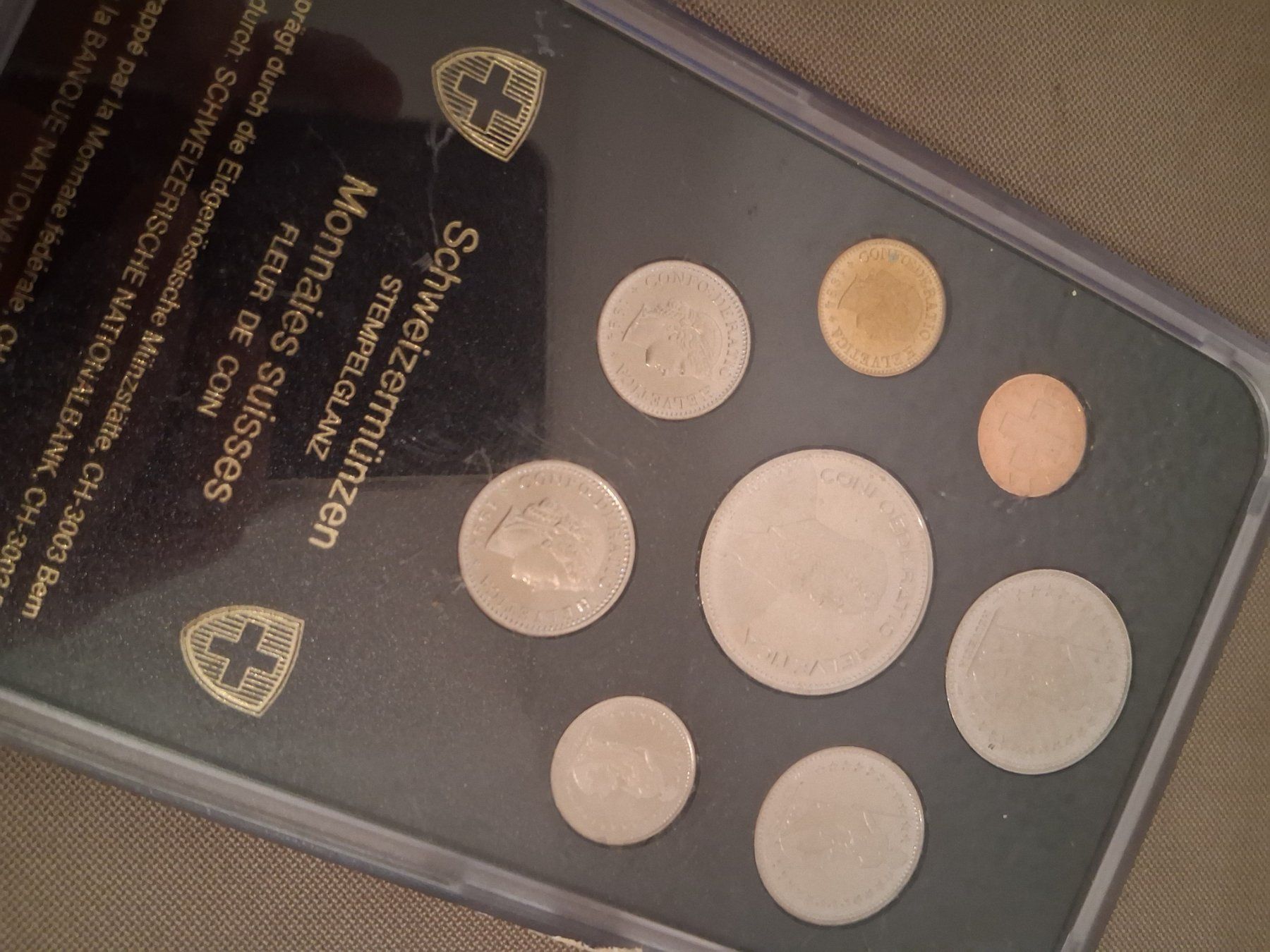 Tutti le monete: Schweizer Münzen Set, Stempelglanz, 1994 – Usato da Eggersriet venduto da Daniela003