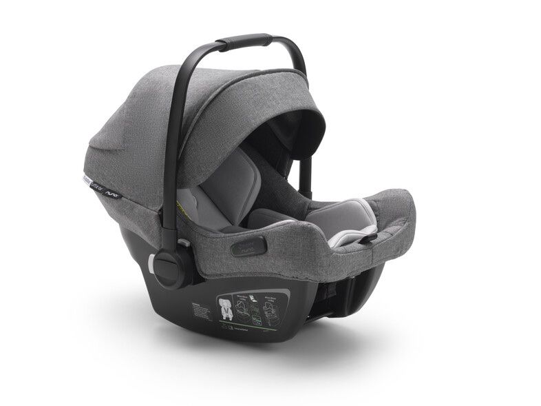 Bugaboo Auto-Kindersitze: Bugaboo Turtle Air by Nuna - Grau - Mit Station – Gebraucht aus Hüttikon von abarb