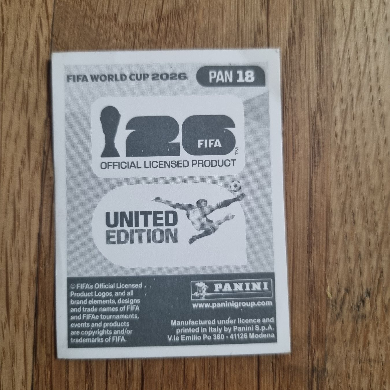 Panini Sammelbilder & Trading cards: Carte Panini Cecilio Waterman PAN 18 – Neu und originalverpackt aus Monthey von ced_2zby 1