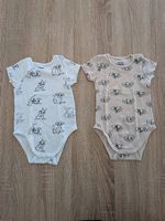 2er Set Sommer Kurzarm-Bodys, Grösse 86, C&A