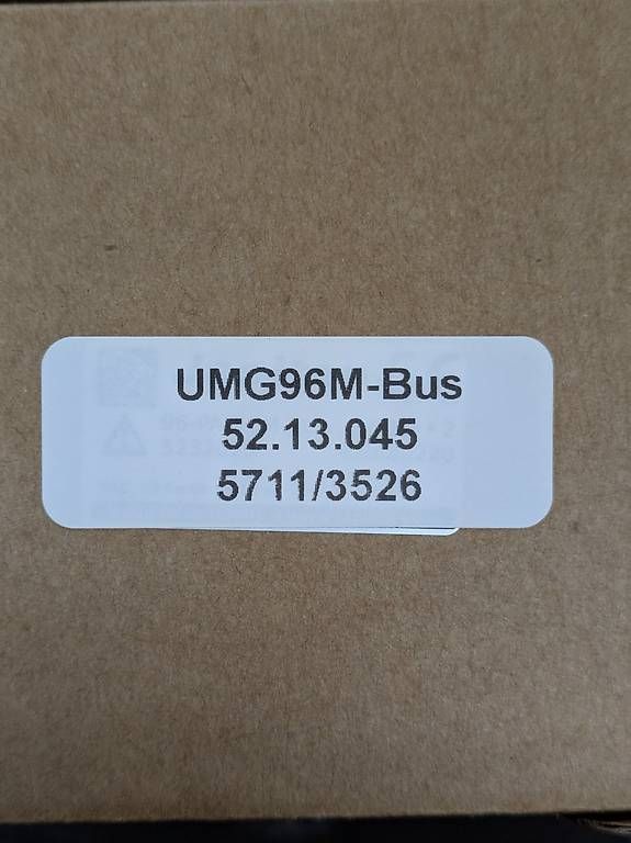 Misurare: Janitza UMG96 M-Bus 52.13.045 – Usato da Auslikon venduto da stefanwey 2