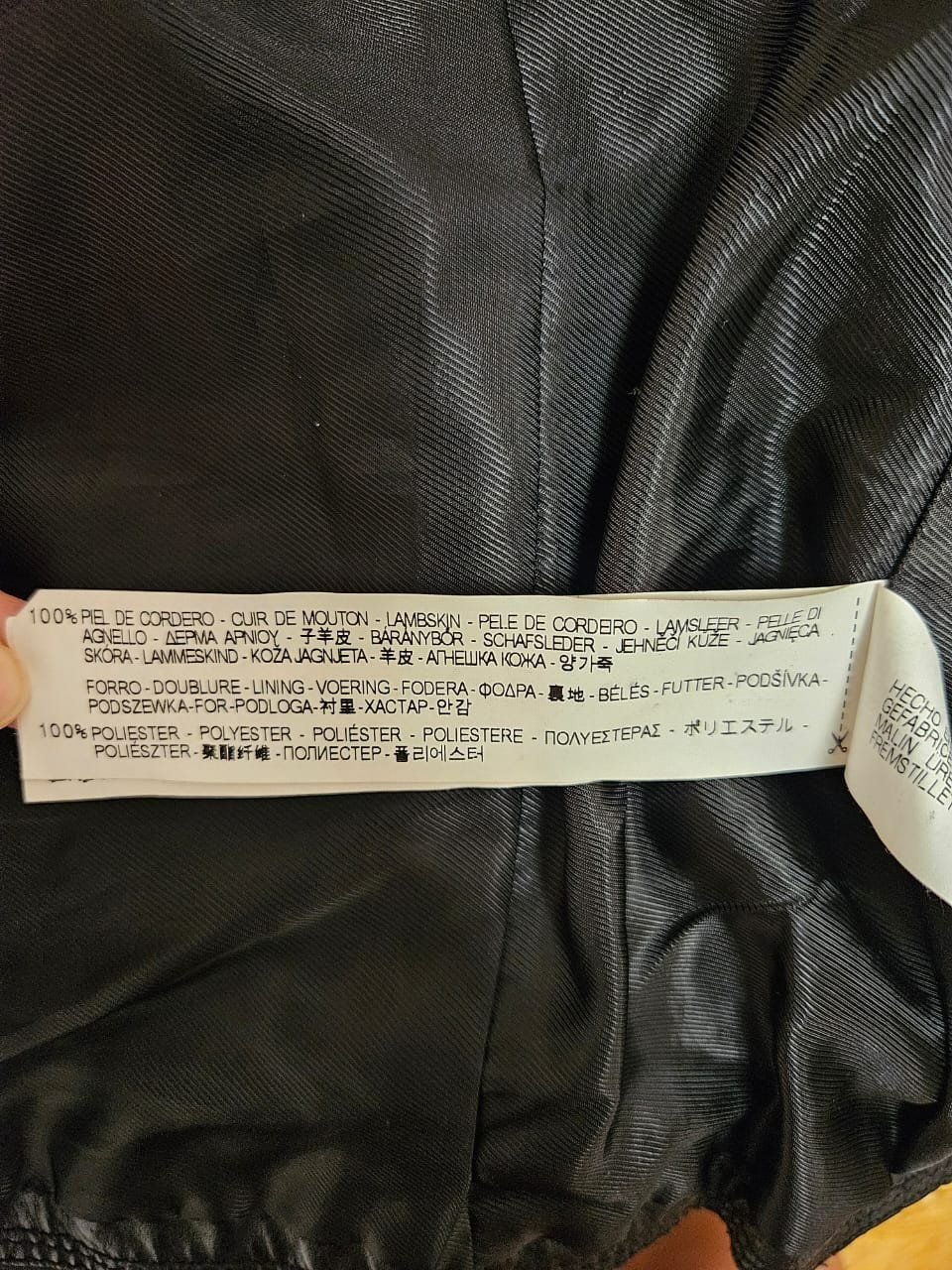 Zara Jacken: Zara Basic Lederjacke aus echtem Lammleder – Gr. M – Gebraucht aus Bern von Rebby_H 2