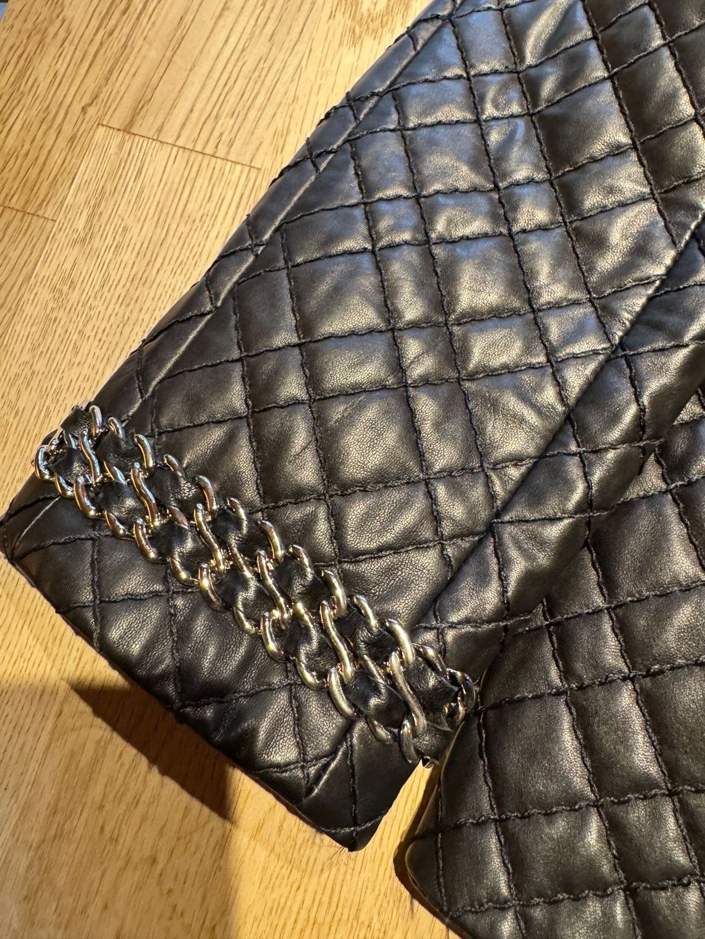 Balmain Giacche: Balmain Quilted Lambskin Leather Jacket – Nuovo e nell'imballaggio originale da Grund b. Gstaad venduto da ReLuxe 6