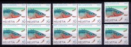 1997_J345_Pro Juventute_Motiv Fische_«STICHLING»!_10x !**