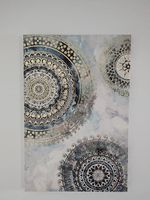 Wanddekoration / Mandala-Bild  90 x 60 cm