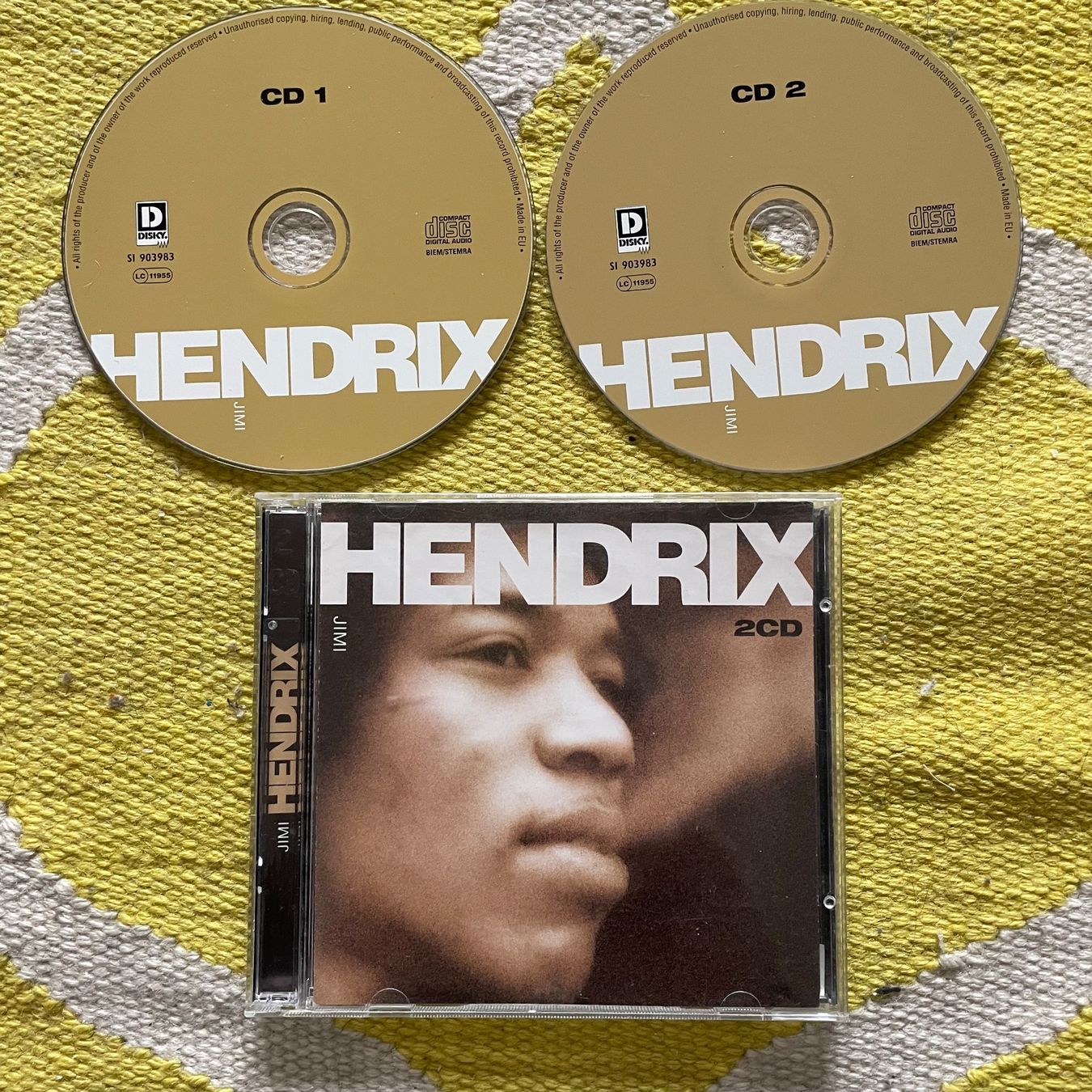 CD: JIMI HENDRIX-2CD JIMI HENDRIX – Usato da Rorschacherberg venduto da CD-Roli