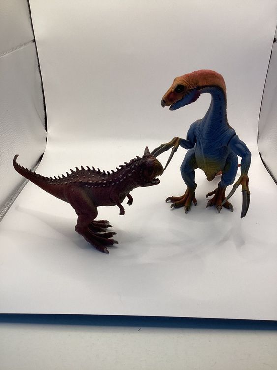 Therizinosaurus & Carnotaurus Schleich | Kaufen auf Ricardo