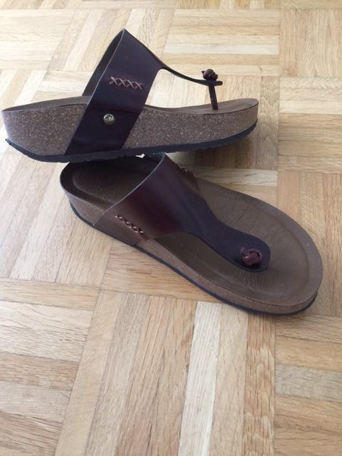 Panama Jack Damenschuhe: "Panama Jack" Flip Flop, Leder Gr. 40 – Neu (gemäss Beschreibung) aus Walenstadt von ricamul 9