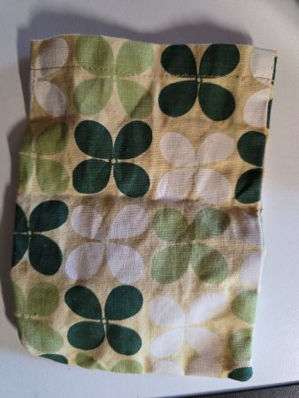 Stoff Sack Säckli 16 cmx 12 cm