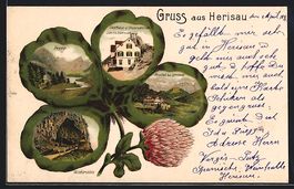 Passepartout-Lithographie Herisau, Gasth